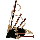Bagpipe, Chalice Miniature, Black Cover