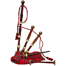 Bagpipe, Chalice Halfsize, Tartan Cover