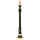 Bombard, Ebony, With Reed