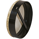 Bodhran, 14"x3.5", Fixed, Black, Single