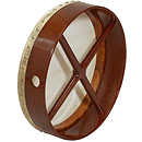 Bodhran, 14"x3.5", Fixed, Rosewood, Cross