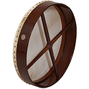 Bodhran, 18"x3.5", Fixed, Rosewood, Cross