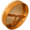 Bodhran, 14"x3.5", Tune, Mulberry, T-Bar