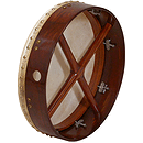 Bodhran, 14"x3.5", Tune, Rosewood, Cross