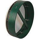 Bodhran, 18"x5", Tunable, Green, Single