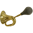 Bulb Horn, Large Oval