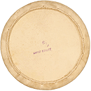 Dholak Goatskin Unloaded Head, 6.5"