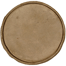 Dholak Goatskin Unloaded Head, 8"