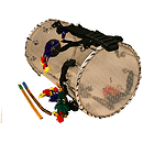 Dhol, Acrylic, Clear
