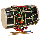 Dhol, Goatskin Heads