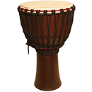 Djembe, 13" X 24", Mango Wood, Dark