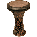Remo Doumbek, Ergo-Soloist, 9", Black