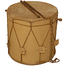 EMS Medieval Drum, 13x13", Light