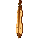 Mountain Dulcimer, 4 String, Hearts