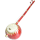 Dotara, Deluxe Bass, Red
