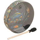 Remo OCEAN DRUMr, 12" X 2 1/2", FISH