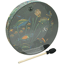 Remo OCEAN DRUMr, 16" X 2 1/2", FISH