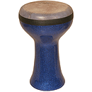 Fiber Doumbek, Blue Sparkling