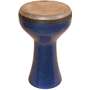 Fiber Doumbek, Blue Sparkling, 12"