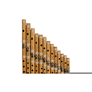 Bamboo Flute Set, Cross Blown