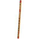 Bansuri, Professional Flute in D, 33"