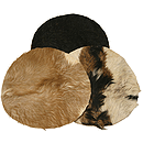 Goatskin, 30" With Hair, Thick
