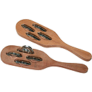 Hand Jingles, Hatheli, Wooden Wide, Pair