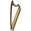 EMS Gothic Harp, 19 Strings