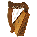 Lily Harp TM, 8 Strings, Knotwork