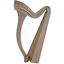 Minstrel Harp TM, 29 Strings, Natural