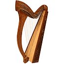 Minstrel Harp TM, 29 Strings, Vine