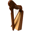 Parisian Harp, 8 String