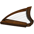 Pixie Harp TM, 19 Strings, Non-Standing