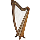 EMS Alyssa Harp TM, 34 Strings