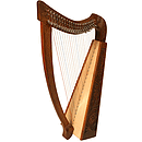 Heather Harp TM, 22 Strings