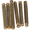 Harp Bridge Pins, Long,Thick, Pack of 6