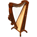 Woodlands Harp TM, 26 Strings
