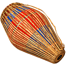 Khol Drum, Fiberglass Body, Colored