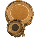 Khol Heads, Set, 3 5/8" & 7 3/4"