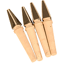 Kanoune Pegs, 4 Pack, Black Top, Large