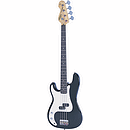 Vintage Guitars LV4 Left-Handed Bass Guitar - Black