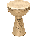 Metal Doumbek, Jingles, 10", Fiberskyn