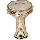 Aluminum Doumbek, Zebra, 20cm, Jingles