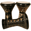 Copper Doumbek, 11", Dark, Synthetic
