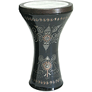 Copper Doumbek, 10", Dark, Fiberskyn