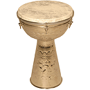 Metal Doumbek, 10"x15", Fiberskyn Head