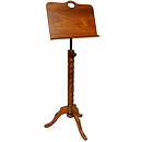 Music Stand, Colonial, Single Tray