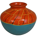 Matka, Orange and Blue