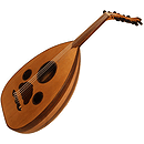 Oud, Egyptian Classic 11 String, Gig Bag