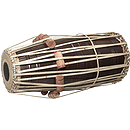 Pakhawaj, Laced